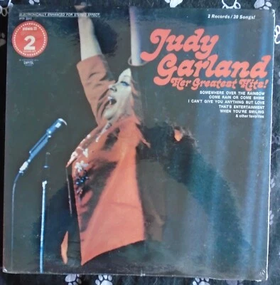 Джуди Гарленд, ее лучшие хиты! США новый старый запас запечатанный 2LP - Изображение 1 из 2