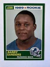 1989 Score Barry Sanders rookie card 257