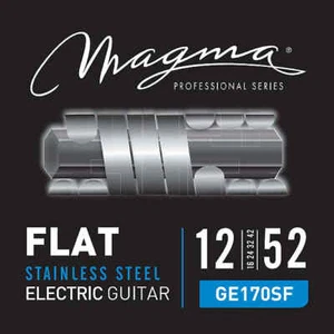Cuerdas planas para guitarra eléctrica Magma GE170SF de acero inoxidable, 12-52 - Imagen 1 de 1
