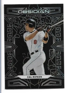 Cal Ripken 2023 Panini Chronicles Obsidian #1 Baltimore Orioles - Imagen 1 de 2