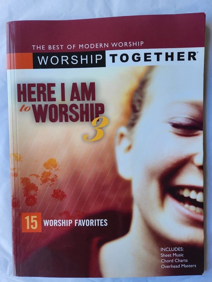 WORSHIP TOGETHER - HERE I AM TO WORSHIP 3 for PIANO, GUITAR, VOCAL -VINEYARD -GC - Image 1 of 1