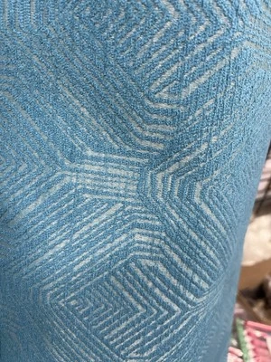 Tapicería Chenilla Oro Cortinas Hogar Tela El Patio 56" Ancho Azul Foto 1 de 4