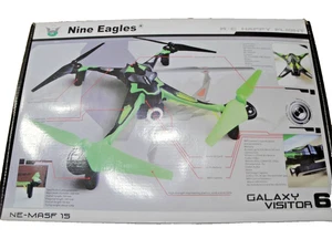 Galaxy Visitor 6 RC Drone Boxed 2.4GHz Nine Eagles Camera Quadcopter boxed - Picture 1 of 4