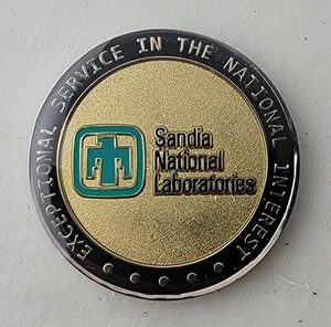SNL - MATERIAL SCIENCE & ENGINEERING - Challenge Coin - Picture 1 of 2
