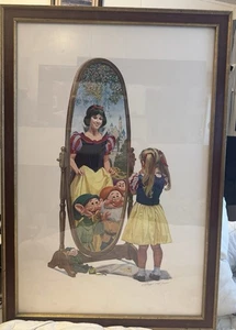 Snow White The Fairest of Them All 1987 Lithographic Print By Charles Boyer COA - Picture 1 of 5