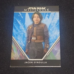 2024 TOPPS STAR WARS MASTERWORK JACEN SYNDULLA BLUE ES1 9.5 - Picture 1 of 2