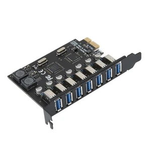 7-Port-Erweiterungskarte Pcb Pci-Express Zu USB 3.0 Für Hauptsteuerplat KUI - Afbeelding 1 van 24