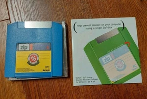 Norton Zip Rescue Plus ZIP Disk For Win 95/98 CD-ROM Iomega TESTED - Zdjęcie 1 z 4