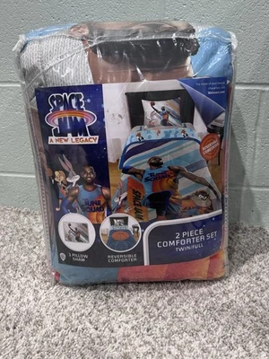 Juego de edredón reversible Space Jam A New Legacy LeBron James. TAMAÑO DOBLE Foto 1 de 2