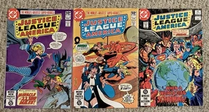 Justice League of America Lot: #188, 191, 210 (DC Comics 1981-1983) VF - Picture 1 of 3