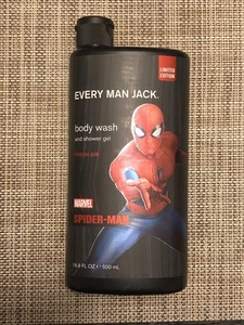 Every Man Jack Limited Edition Marvel Spider-Man Duschgel 16,9 Oz. Frische Luft - Bild 1 von 2