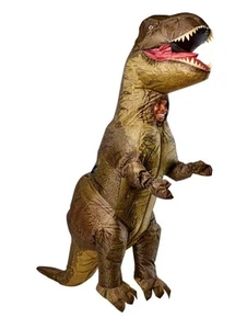 New Kids' Jurassic World Inflatable T-Rex Halloween Costume One Size Fits Most - Picture 1 of 6