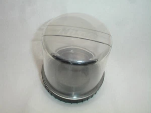 NIKON plastic bubble LENS CASE Vintage for 50mm 28mm 35mm GUC #1514b - Picture 1 of 7