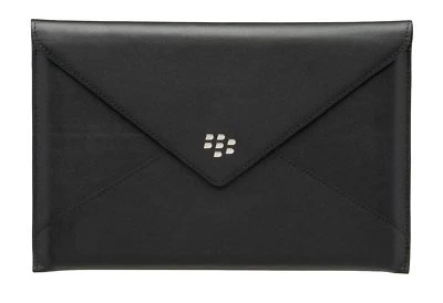 BlackBerry PlayBook Leather Envelope Pouch Wallet Case Black ACC-39317-201 - Image 1 of 3