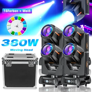 20R 380W Beam Moving Head DMX Bühnenlicht 16 Farben Prisma Gobo Strahl Spotlight - Bild 1 von 23
