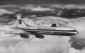BOEING 707-120 AVIÓN BRILLANTE PÓSTER FOTO IMPRESIÓN BANNER 9636 - Imagen 1 de 1