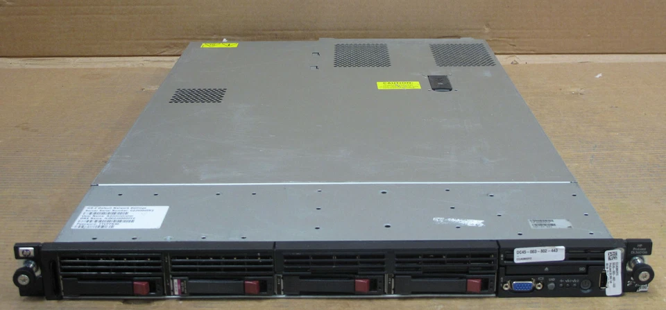 HP ProLiant DL360 G6 1x Xeon E5520 2.26GHz 6GB Ram 146GB HDD 512MB P800 Server - Image 1 of 2