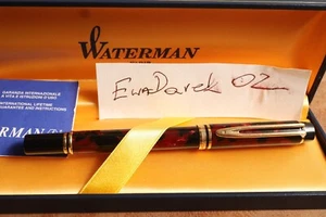 Waterman Ideal Rhapsody Tintenroller, Mineral Red, GT, NOS, Look  - Bild 1 von 11