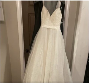 Allure Romance Ballgown Wedding Dress Size 10 - Never Worn - Picture 1 of 6