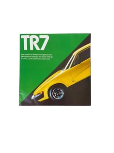 Vintage Triumph TR7 Sports Car Package 2-Door V8 Sedan-Like Car Catalog Brochure - Bild 1 von 3
