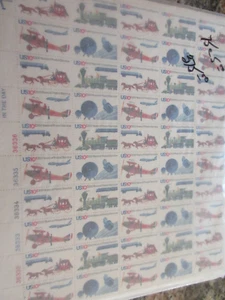Mint NH US Scott # 1572-75 fogli postali bicentenario x 75 FV $375,00 60% - Foto 1 di 1