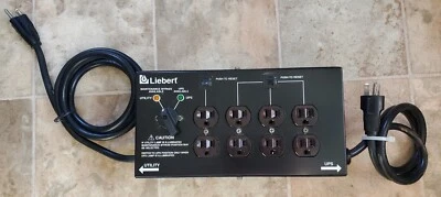 Liebert MP120A Micro POD Plug Outlet & Switch 120VAC 16A 60Hz 1 Phase - Image 1 of 4