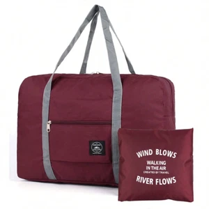 bolso de viaje grande bolsa d playa hombro para hombre mujer lona impermeable - Picture 1 of 16
