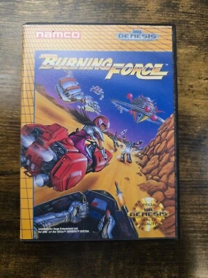 Sega Genesis (CIB) - Burning Force, Complete Game, Box and Manual - Image 1 of 4