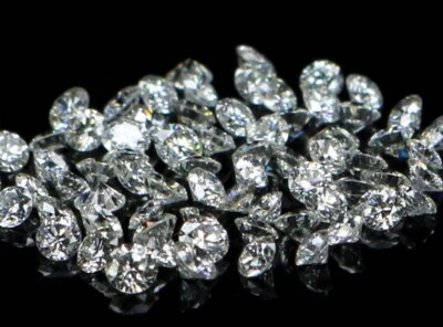 0.80 To 2.00 MM Lab Grown Loose White Diamond Round Cut Lab Creted Diamond Q102 - Image 1 of 4