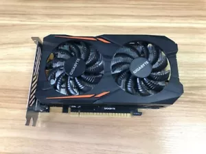 GIGABYTE NVIDIA GeForce GTX1050Ti 4GB GDDR5 PCI-Express Video Card DP DVI HDMI - Picture 1 of 5