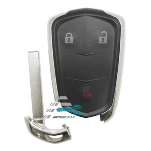 Keyless Entry Remote Smart Car Key Fob for Cadillac 2015-2016 SRX HYQ2AB 3 BTN - Picture 1 of 2