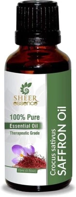 Ätherisches Safranöl (Crocus sativus) - 100% reines unverdünntes ungeschnittenes Öl 5 bis 1000 ml - Bild 1 von 4