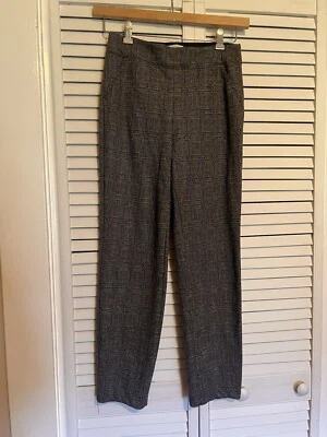 MAX STUDIO Women's Size M Medium Pants Dress Pants Plaid Pockets Stretch - Image 1 of 4