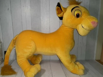 Vintage Disney Hasbro The Lion King Simba Cub Plush 20" Large Stuffed Animal Toy - Image 1 of 4