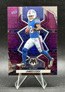 James Cook 2022 Mosaic Purple No Huddle Rookie Card #285 /50 Buffalo Bills - Picture 1 of 2