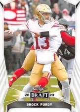 2023 Leaf Draft Football Trading Cards (Base or Autographs) Pick From List 1-H