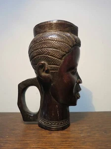 Nice old Kuba cup - circa 1950 - African tribal art - Picture 1 of 5
