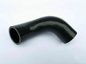 FOR MINI COOPER 1.6D R55 R56 UPPER TURBO TO INTERCOOLER SILICONE HOSE BLACK - Picture 1 of 5
