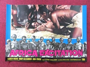 AFRIKA EROTIK - D ITALIENISCHER FOTOTÜSTE POSTER ZYGMUNT SULISTROWSKI ROCHELLE 1970 - Bild 1 von 6