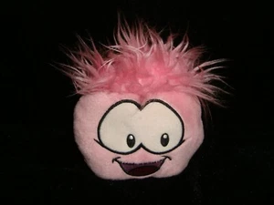 Disney Club Penguin Pink Puffle Plush & Beans Jakks Pacific 5" - Bild 1 von 5