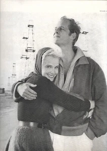 Editorial de celebridades fotografiada de los años 50 Richard Avedon - Maria Schell 1957 - Imagen 1 de 1
