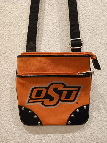 Oklahoma State University Wallet Mini Cross Body Purse Cover