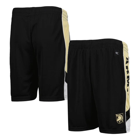 Youth Colosseum Black Army Black Knights Pool Side Shorts Cover