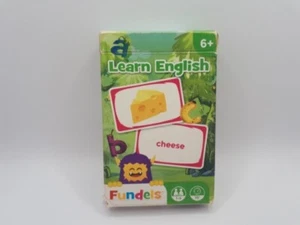 Fundels Learn English Cards Age 6+ Children's Early Learning Key Words - VG C - Photo 1/9