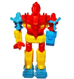 Robot vintage ENSAMBLER made by LYNSA - PERU very rare complete VOLTRON - Picture 1 of 5