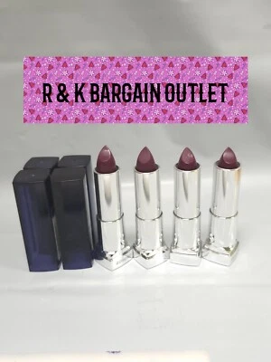 Maybelline New York Color Sensational Bold Lipstick # 820 Berry Bossy Lot Of 4 - Image 1 of 4