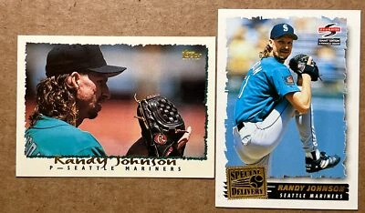 Randy Johnson 1995 Topps & Score Summit Edition “Special Delivery”. Mariners - Image 1 of 4
