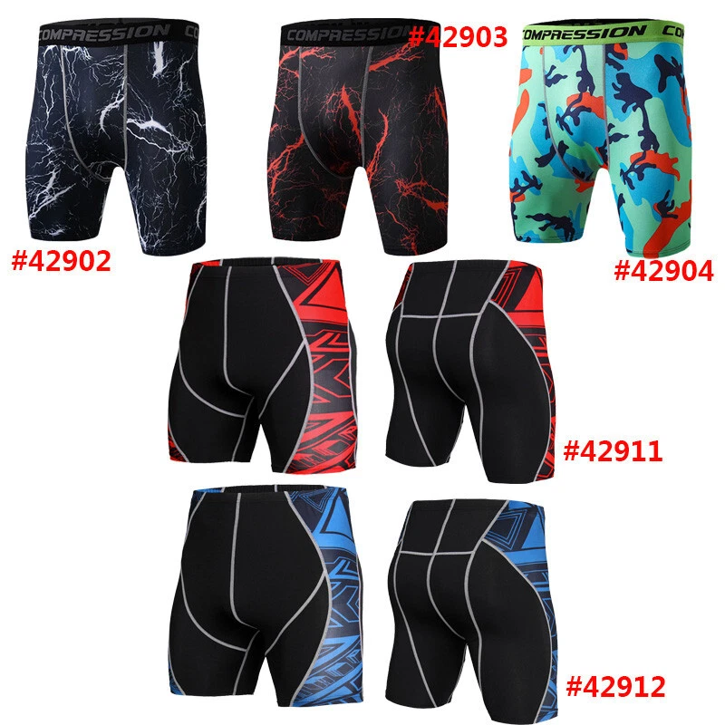 Hot Male Sports Apparel Skin Tights Base Men's Yoga Fitness Gym Shorts Underwear - Image 1 of 4