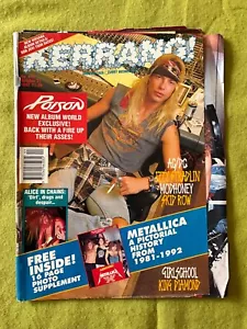 KERRANG! POISON - AC/DC - IZZY STRADLIN - SKID ROW 31 OCT 1992 - Bild 1 von 1