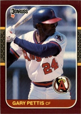 1987 Donruss Opening Day Gary Pettis #10 - Image 1 of 2